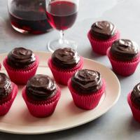 Red Wine-Chocolate Cupcakes image