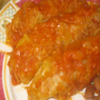Kittencal's Cabbage Rolls With Tomato Sauce image