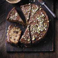 Chocolate & pear cake image