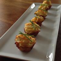 Bacon Wrapped Cheddar and Chive Duchess Potatoes #SP5 image