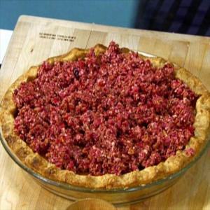 The Ultimate Pumpkin Pie with Crunchy Cranberry Topping image