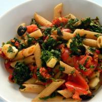 Sicilian Penne with Tilapia and Spinach Recipe - (4.6/5) image