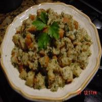 BONNIE'S CROCKPOT STUFFING WITH SAUSAGE AND APPLES_image