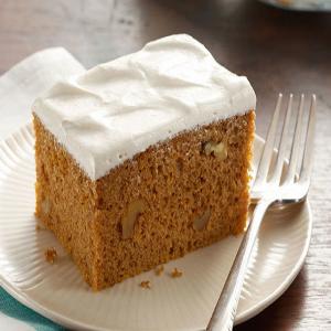 Pumpkin Spice Cake with Brown Sugar Frosting_image