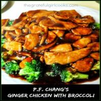 P.F. Chang's Ginger Chicken With Broccoli Recipe - (3.9/5) image