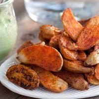 Roasted Potato Fries with Avocado Aioli_image