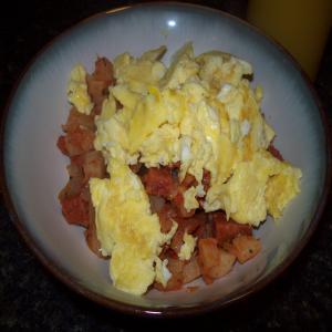 Tex-Mex Breakfast Hash and Eggs image