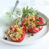 Gremolata couscous-stuffed peppers image