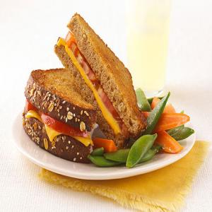 Sándwich tostado de queso para tu estilo de vida saludable_image