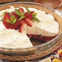 No-Bake Strawberry Cheesecake Pie_image