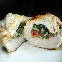 Spinach & Gouda Stuffed Chicken Breasts image