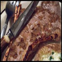 Broiled Steak with Shallot Butter image