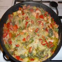 Fiery Avocado Green Curry and Shrimp Carb Redo_image