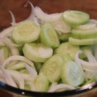 Aunt Peggy's Cucumber, Tomato and Onion Salad Recipe - (4.3/5) image
