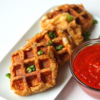 Mozzarella Stick Waffles Recipe by Tasty_image