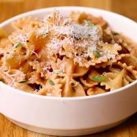 Toasted Farfalle With Thyme Sauce Pasta Recipe by Tasty image
