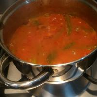 Grecian Green Beans in Tomato Sauce_image