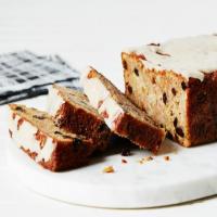 Apple-Almond-Raisin Quick Bread with Brown Butter Glaze image