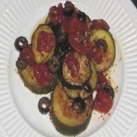 Healthy Italian Style Zucchini and Tomato Stir Fry_image