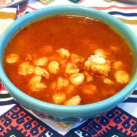 New Mexican Posole Rojo With Freshly Ground Chile Powder image
