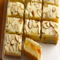 Almond, Apricot and White Chocolate Decadence Bars image