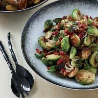 Caramelized Brussels Sprouts with Pancetta_image