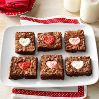 Valentine Heart Brownies_image