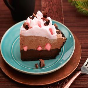 Layered Chocolate-Peppermint Pie Recipe image