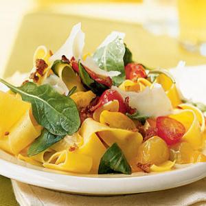 Summer Pappardelle with Tomatoes, Arugula, and Parmesan_image