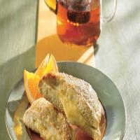 Orange Scone Wedges with Cream Cheese Filling_image