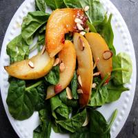 Caramelized Pear and Toasted Almond Salad_image
