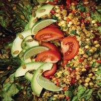 Quinoa and Corn Salad with Pumpkin Seeds image