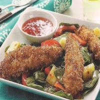 Coconut Chicken with pepper jelly sauce_image