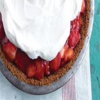 Strawberry Icebox Pie image