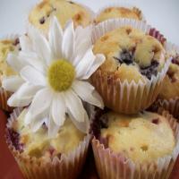 White Chocolate and Mixed Berry Muffins image