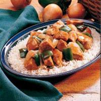 Honey Pork and Peppers_image