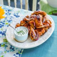 Roasted Taco-Seasoned Chicken with Lime Crema_image