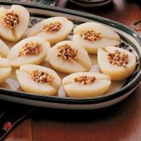 Almond-Stuffed Pears image