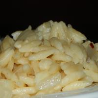 Creamy Garlic-Parmesan Orzo image