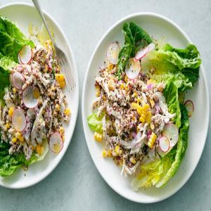 Chicken Salad With Corn, Quinoa and Yogurt Dressing_image