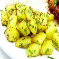 Indian Cumin Potatoes ( Jeera Aloo ) image