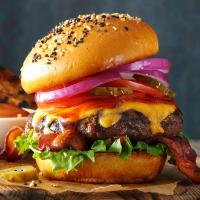 Barbecued Burgers image