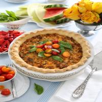 Deep Dish Sausage & Cheese Quiche_image