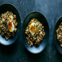 Farro and Lentils With Jammy Onions image