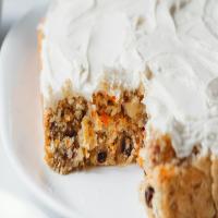 One-Layer Frosted Carrot Cake_image