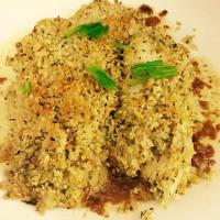 Baked Cod with Pesto & Garlic Lemon Butter by Noreen_image