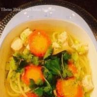 Tibetan Thukpa (Noodle Soup) with Italian Spaghetti_image