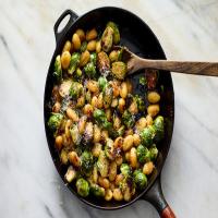 Crisp Gnocchi With Brussels Sprouts and Brown Butter image