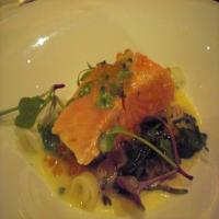 Salmon Tournedos Poached in Beurre Monté Recipe - (4.7/5) image