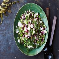 Chopped Salad with Shallot Vinaigrette, Feta, and Dill_image